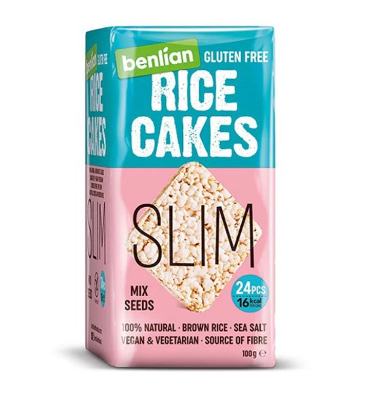 Benlian Rice Cakes Slim Mix Seeds 100 g